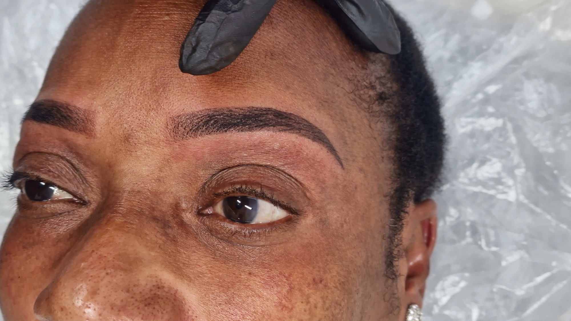 Brow case 02: completed ombré powder brows