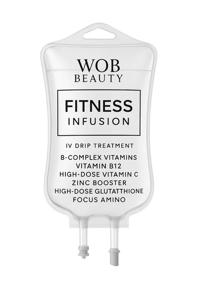 WOB Beauty Fitness infusion bag illustration