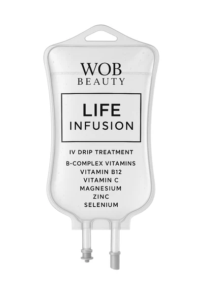 WOB Beauty Life Infusion infusion bag illustration